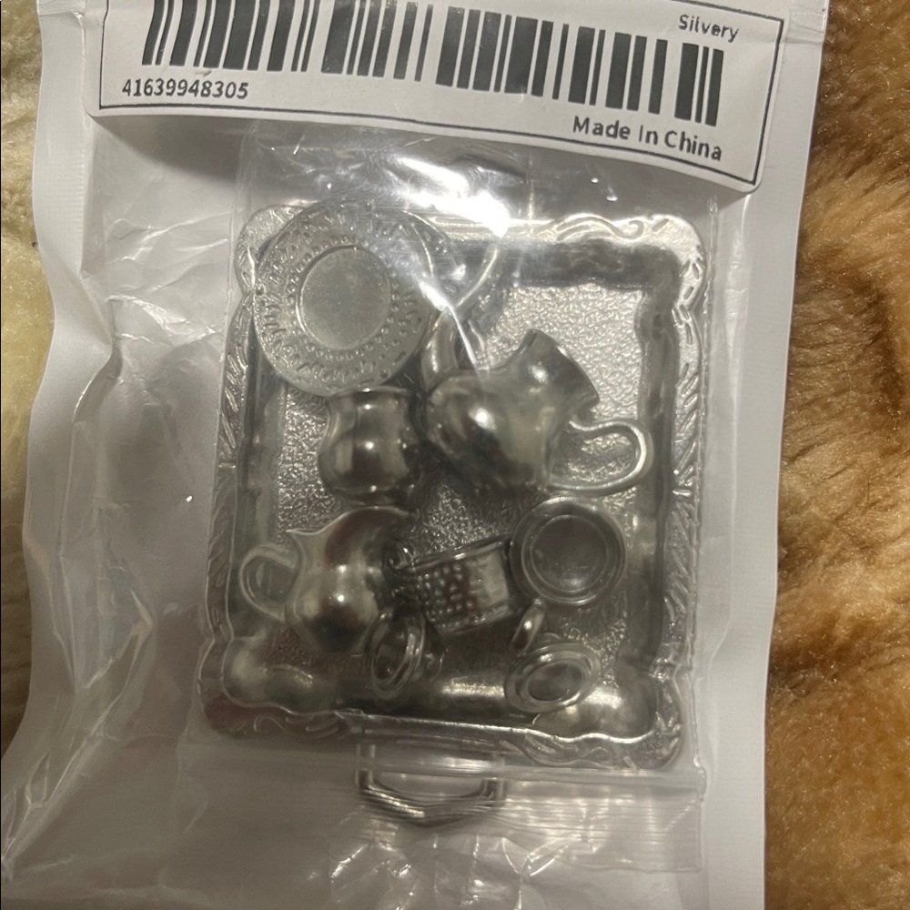Silver Platted Metal Charms Set - Picture 3 of 3